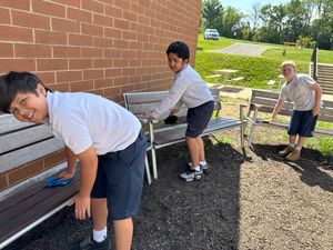 12- Oiling Benches